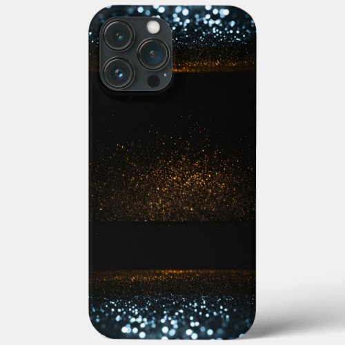 Black sprinkles  iPhone 13 pro max case
