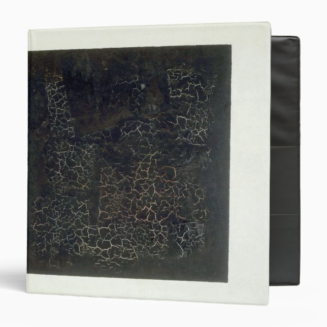Black Square 3 Ring Binder (Front/Inside)