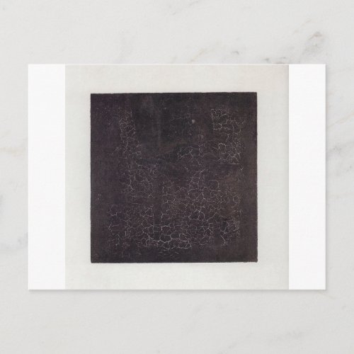 Black Square by Kazimir Malevich Postcard