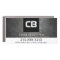 Black Square Monogram Grunge Metal Construction