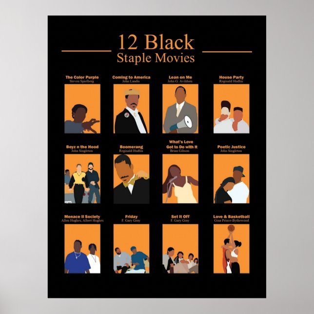 Black Stable Movies Poster (Front)