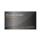 Black Stainless Steel Effect, Business Card