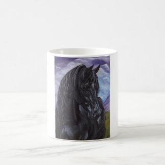 BLACK STALLION HORSE Mug