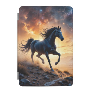 Black Stallion in Desert  iPad Mini Cover