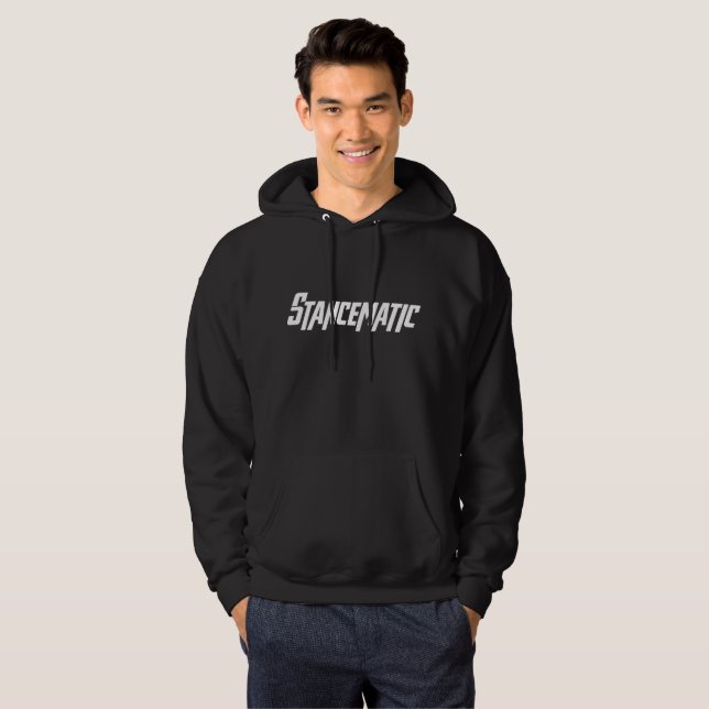 BLACK STANCEMATIC HOODIE (Front Full)