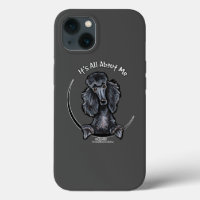 Black Standard Poodle Its All About Me