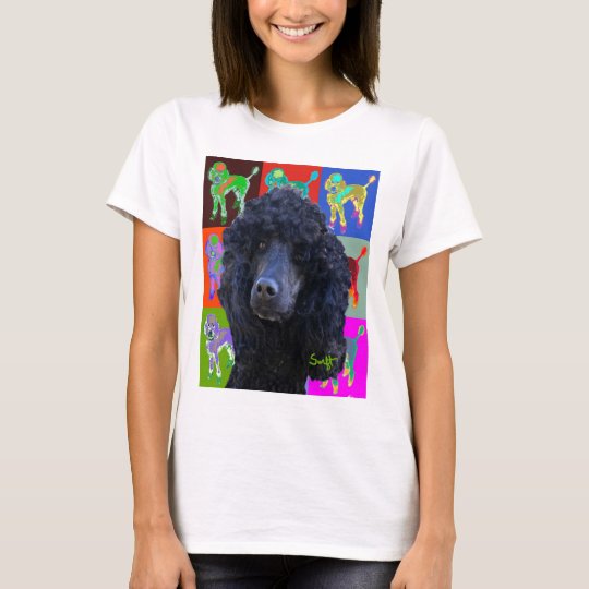 black poodle shirt