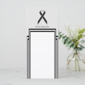 Black Standard Ribbon by Kenneth Yoncich (Standing Front)