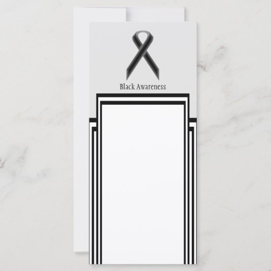 Black Standard Ribbon by Kenneth Yoncich (Front)