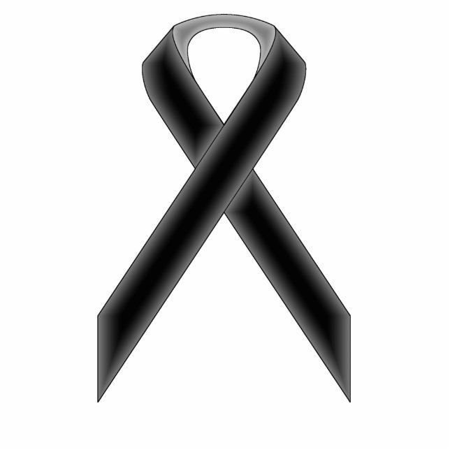 Black Standard Ribbon by Kenneth Yoncich Cutout (Front)