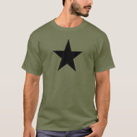 Black Star Green Army T-Shirt