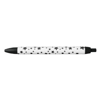 Black Star Pattern Pen