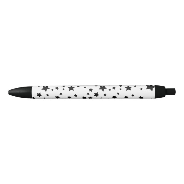 Black Star Pattern Pen (Front)