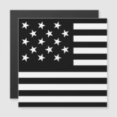 Black Star-Spangled Banner America Flag (Front/Back)