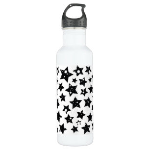 Black Star Water Bottle