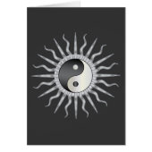 Black Starburst Yin Yang (Front)