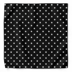 Black Stars Bandana
