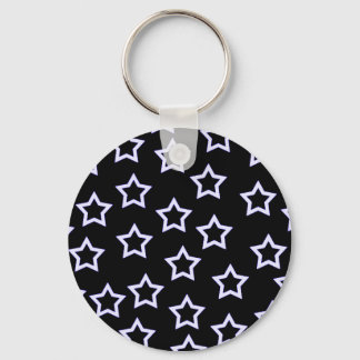 Black Stars Keychain