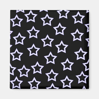 Black Stars Magnet