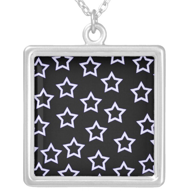 Black Stars Necklace (Front)
