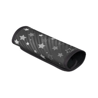 Black Stars Pattern Luggage Handle Wrap