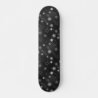 Black Stars Pattern Skateboard Deck