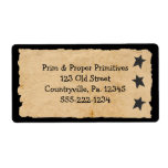 Black Stars Primitive Business Label