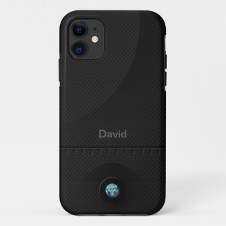 Black Steel Samurai iPhone 11 Case