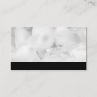 Black Strip White Floral Blank Wedding Place Cards