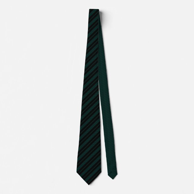Black Stripe Neck Tie (Front)