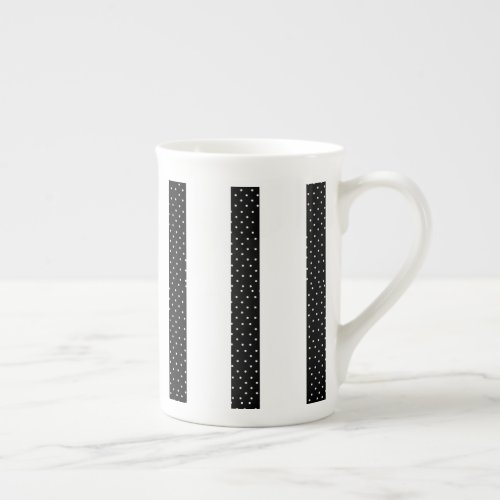 Black Stripe Porcelain Mug