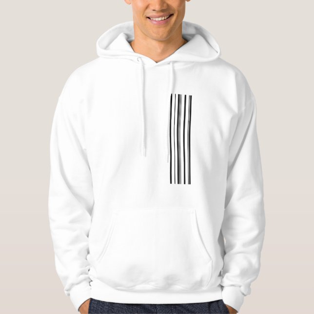 Black stripes hoodie (Front)