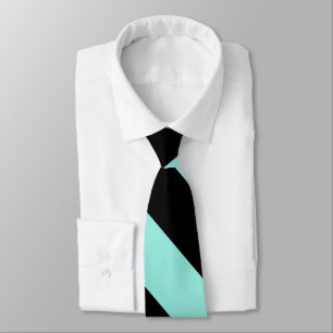 Black Stripes Pattern {pick your background color} Neck Tie