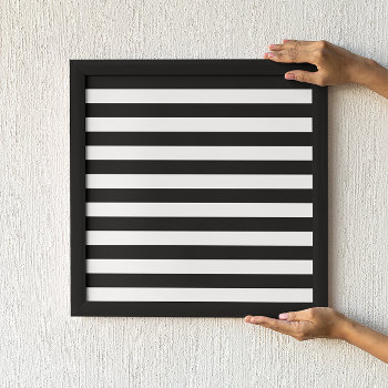 Black Stripes Poster by designs4you at Zazzle