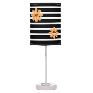 Black Stripes Table Lamp