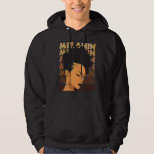 Black Strong Girl Afro Love Melanin African Americ Hoodie