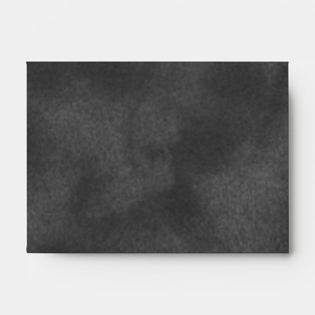 Black Suede Envelope (Front)