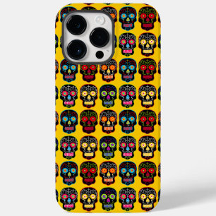Black Sugar Skull Case-Mate iPhone 14 Pro Max Case