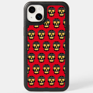 Black Sugar Skulls OtterBox iPhone 14 Plus Case