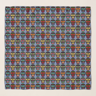 Black Sugar Skulls Scarf
