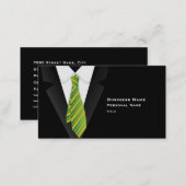 Black Suite Business Card (Front/Back)