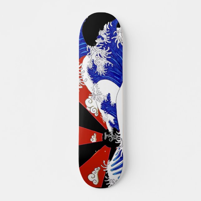 Black Sun Nippon Skateboard (Front)