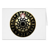 Black Sun wheel (Front Horizontal)