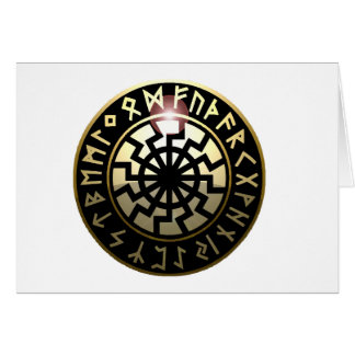 Black Sun wheel Cards