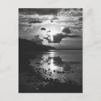 Black Sunset Postcard