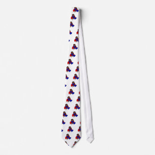 black super mom neck tie