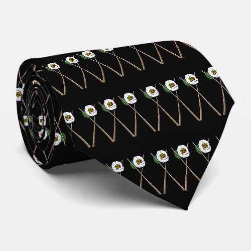 Black Sushi Tie