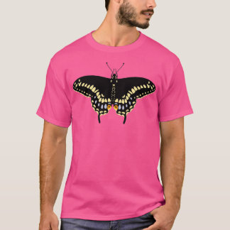 Black swallowtail butterfly design 1 T-Shirt