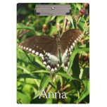 Black Swallowtail Butterfly Nature Photography Clipboard