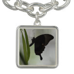 Black Swallowtail Charm Bracelet